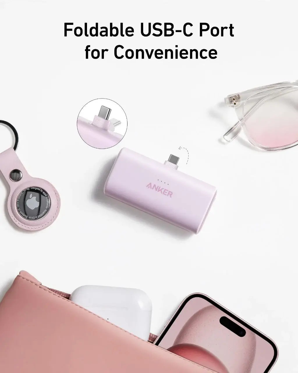 Anker Nano Power Bank (22.5W, Built-In USB-C Connector) - Anker - Flyclothing LLC