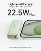 Anker Nano Power Bank (22.5W, Built-In USB-C Connector) - Anker - Flyclothing LLC