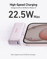 Anker Nano Power Bank (22.5W, Built-In USB-C Connector) - Anker - Flyclothing LLC