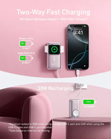 Anker MagGo Power Bank (10K, 35W, For Apple Watch) - Anker - Flyclothing LLC