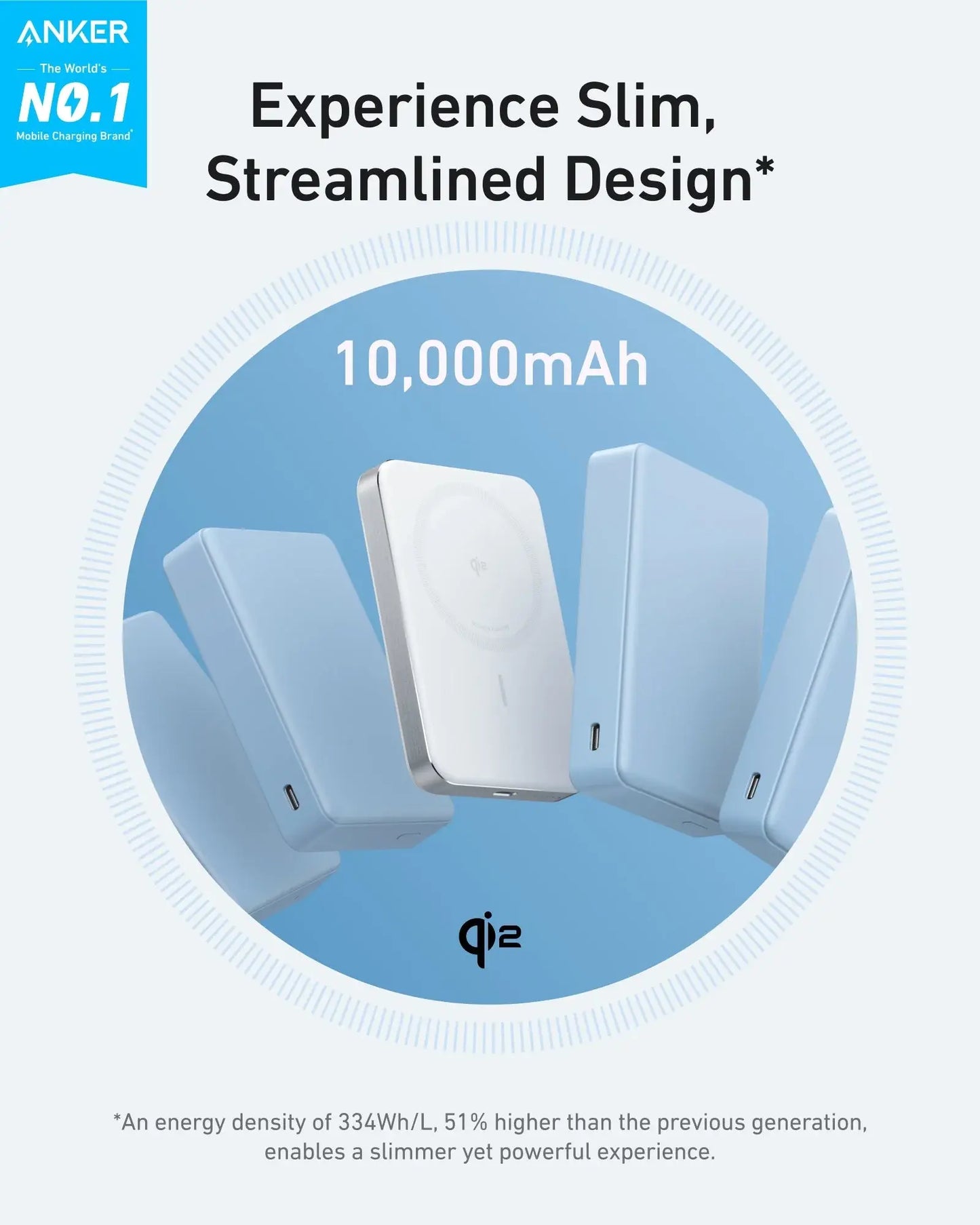 Anker MagGo Power Bank (10K, Slim) - Anker - Flyclothing LLC