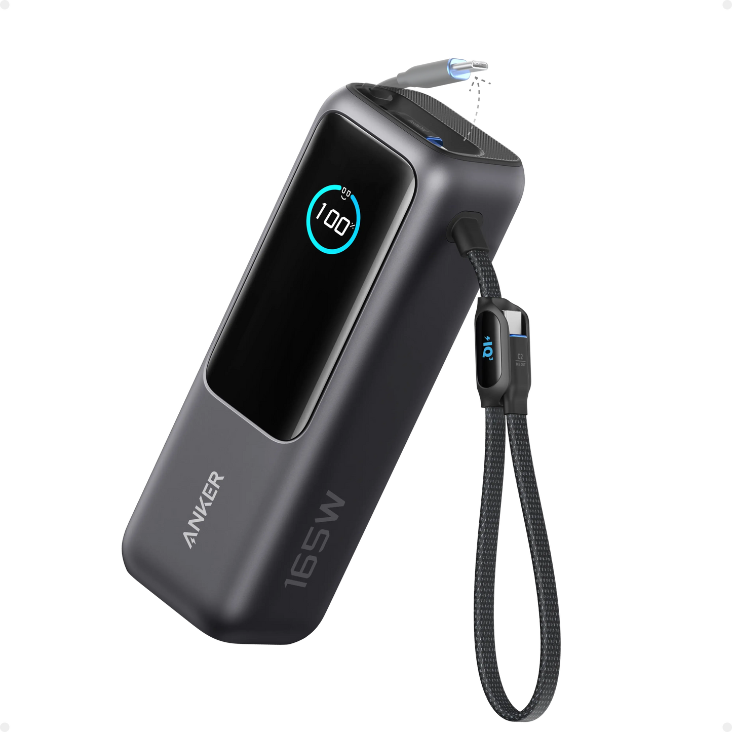 Anker Laptop Power Bank (25K, 165W, Built-In and Retractable Cables) - Anker - Flyclothing LLC