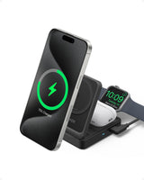 Anker MagGo Wireless Charging Station (Foldable 3-in-1) - Anker - Flyclothing LLC