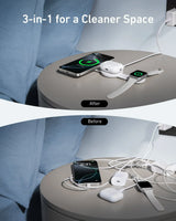Anker MagGo Wireless Charging Station (3-in-1, Foldable Pad) - Anker - Flyclothing LLC