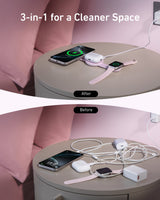 Anker MagGo Wireless Charging Station (3-in-1, Foldable Pad) - Anker - Flyclothing LLC