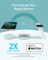 Anker MagGo Wireless Charging Station (3-in-1, Foldable Pad) - Anker - Flyclothing LLC