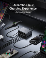 Anker Prime Charger (200W, 6 Ports, GaN) - Anker - Flyclothing LLC