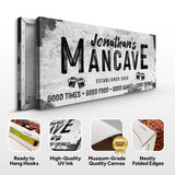 Good Times Man Cave Sign III - Tailored Canvases - Flyclothing LLC