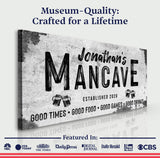 Good Times Man Cave Sign III - Tailored Canvases - Flyclothing LLC