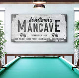 Good Times Man Cave Sign III - Tailored Canvases - Flyclothing LLC