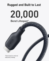 Anker <b>543</b> USB-C to USB-C Cable (Bio-Braided) - Anker - Flyclothing LLC