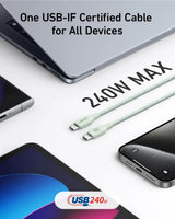 Anker <b>543</b> USB-C to USB-C Cable (Bio-Braided) - Anker - Flyclothing LLC