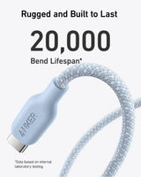 Anker <b>543</b> USB-C to USB-C Cable (Bio-Braided) - Anker - Flyclothing LLC