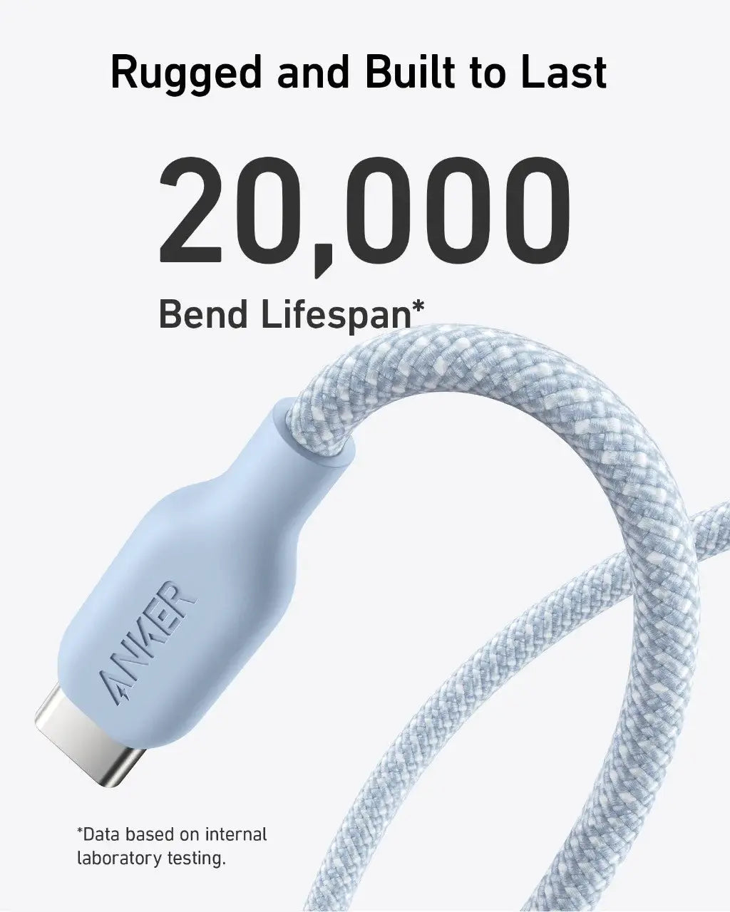 Anker <b>543</b> USB-C to USB-C Cable (Bio-Braided) - Anker - Flyclothing LLC