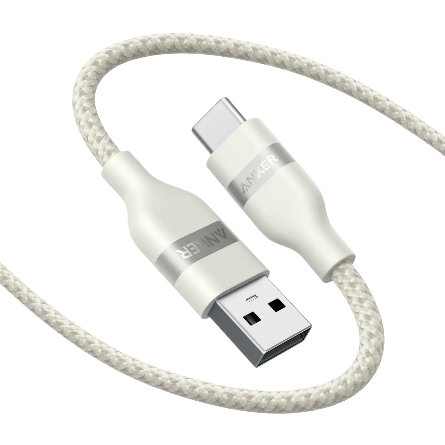 Anker USB-A to USB-C Cable (3 ft / 6 ft, Upcycled-Braided) - Anker - Flyclothing LLC