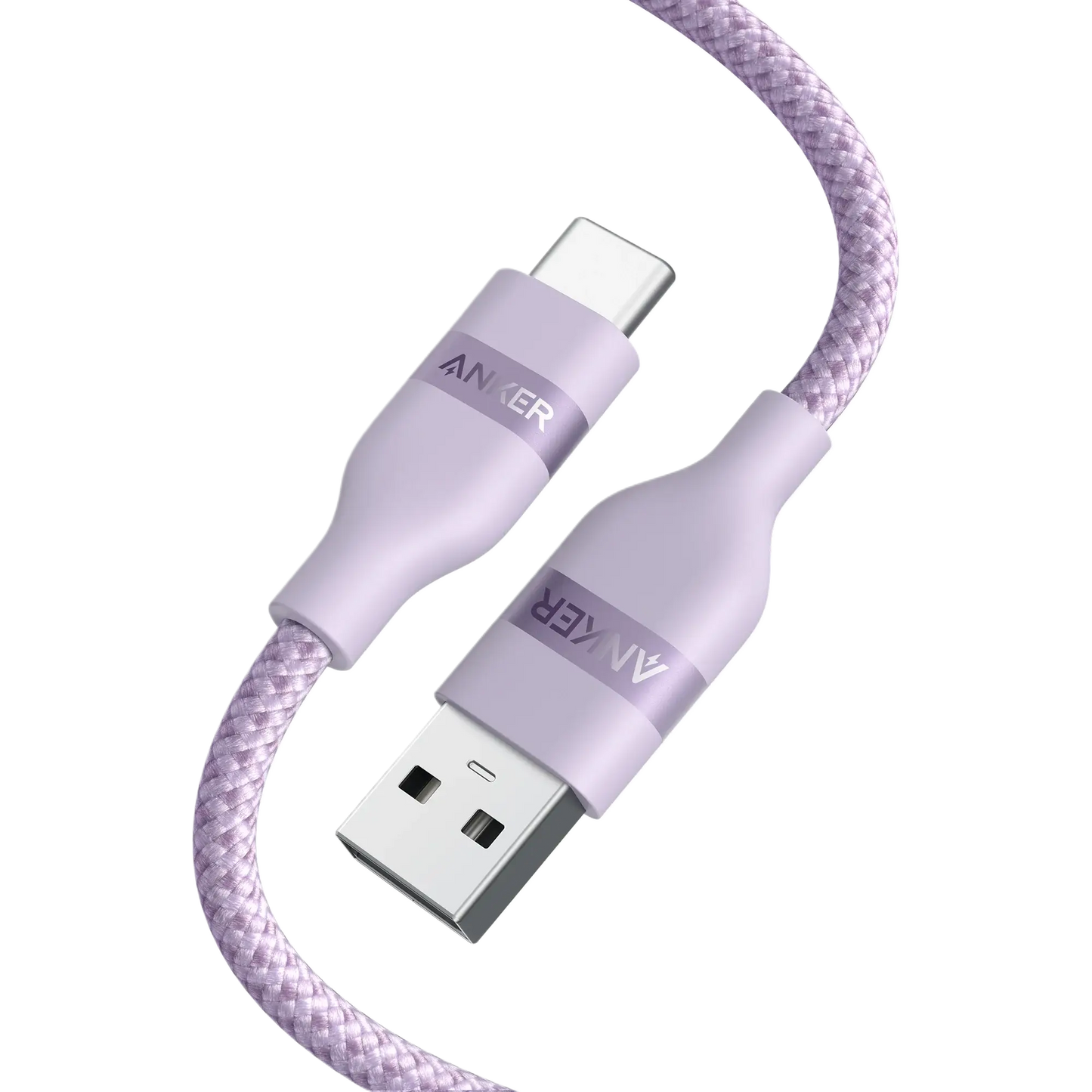 Anker USB-A to USB-C Cable (3 ft / 6 ft, Upcycled-Braided) - Anker - Flyclothing LLC