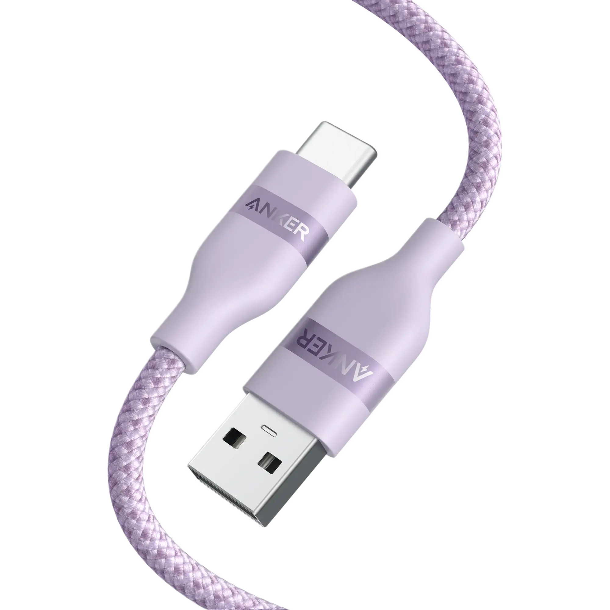 Anker USB-A to USB-C Cable (3 ft / 6 ft, Upcycled-Braided) - Anker - Flyclothing LLC