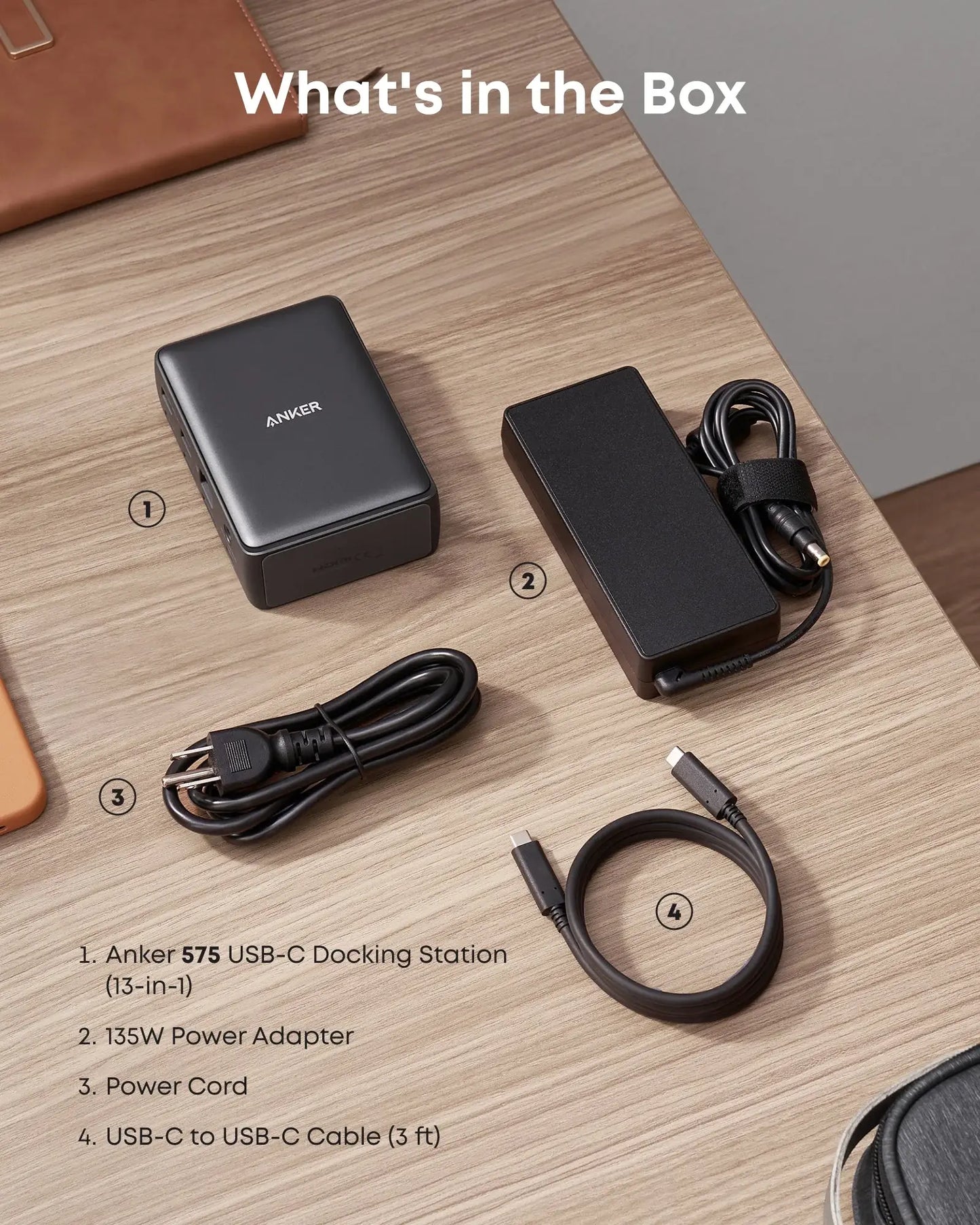 Anker <b>575</b> USB-C Docking Station (13-in-1) - Anker - Flyclothing LLC