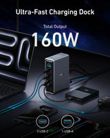 Anker Prime Charging Docking Station (14-in-1, Dual Display, 160W) - Anker - Flyclothing LLC