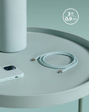 Anker <b>641</b> USB-C to Lightning Cable (Flow, 3 ft Silicone)