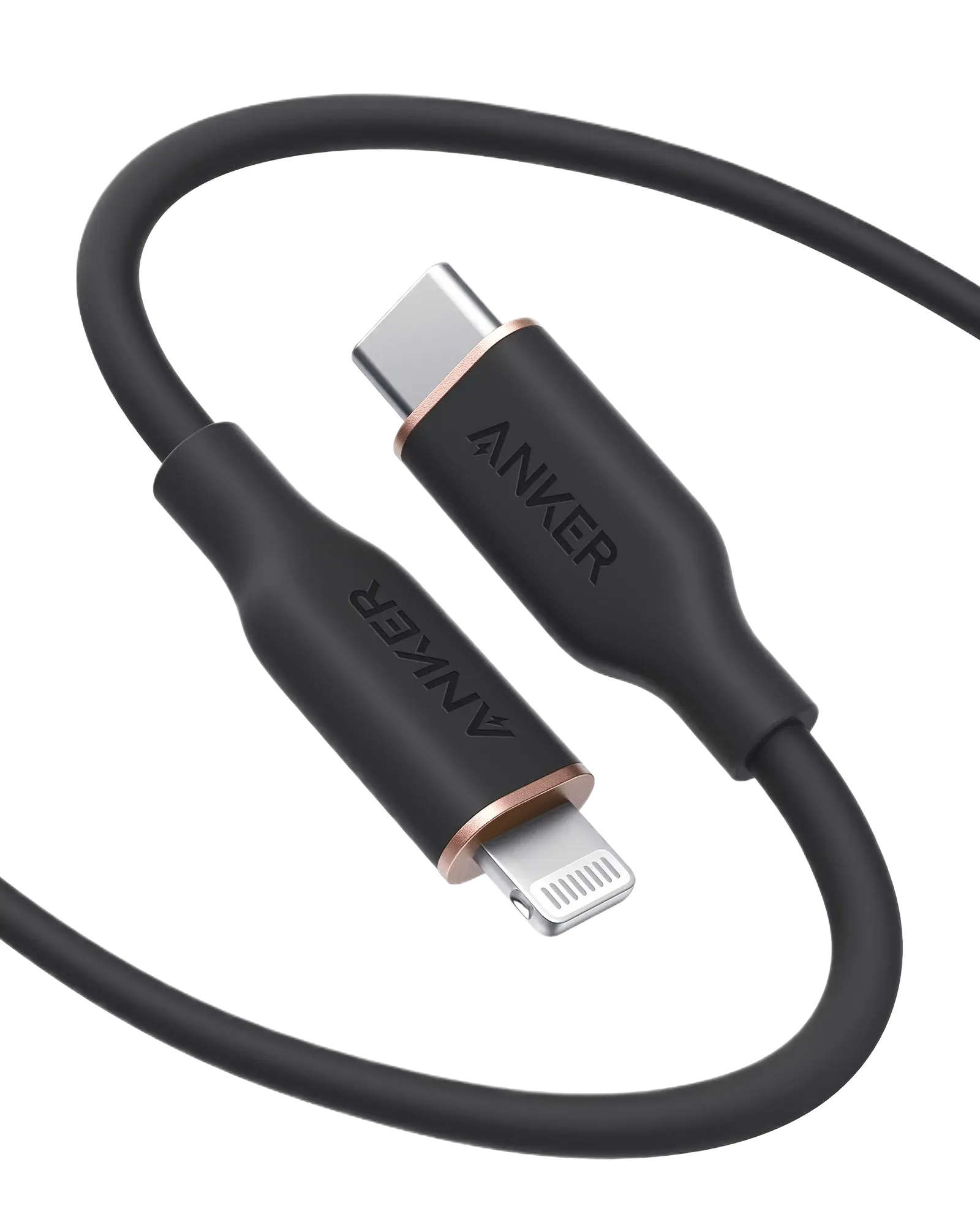 Anker <b>641</b> USB-C to Lightning Cable (Flow, 3 ft Silicone) - Anker - Flyclothing LLC