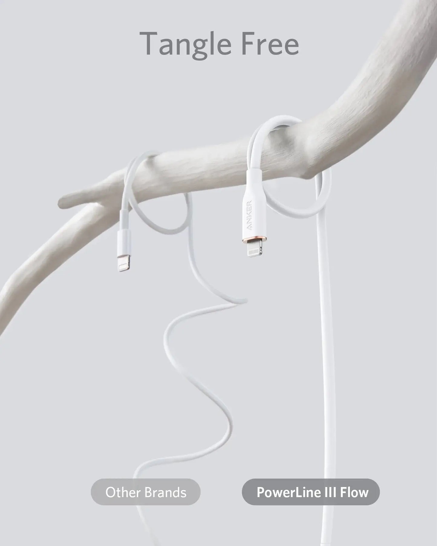 Anker <b>641</b> USB-C to Lightning Cable (Flow, 3 ft Silicone) - Anker - Flyclothing LLC