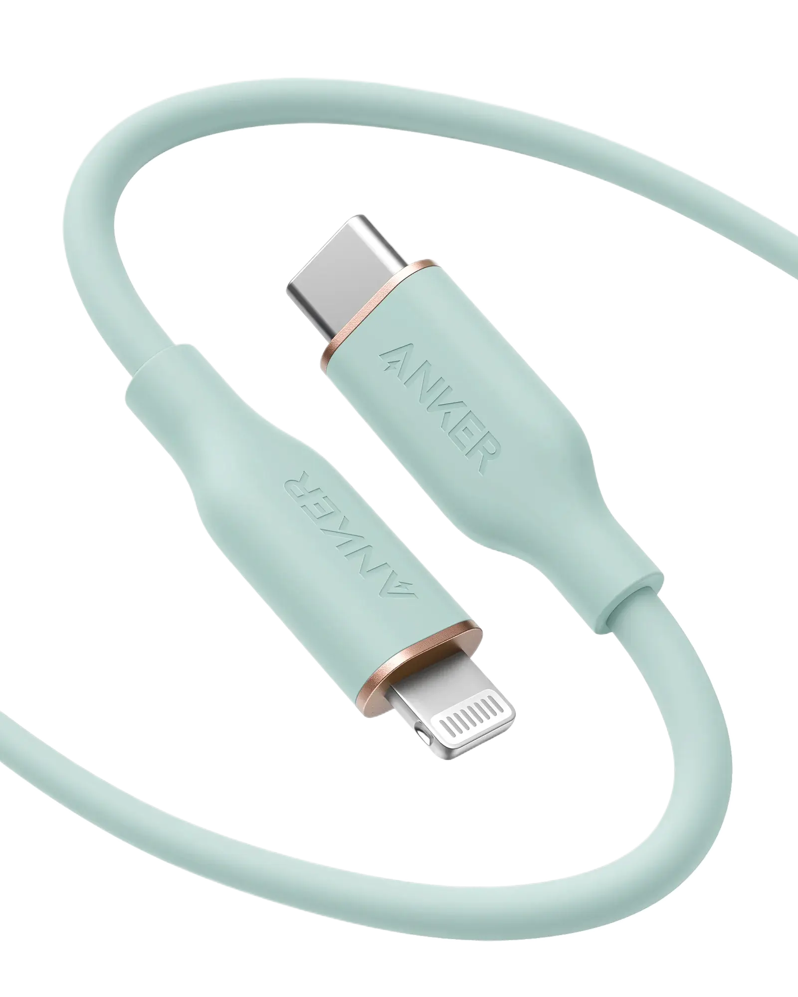 Anker <b>641</b> USB-C to Lightning Cable (Flow, 3 ft Silicone) - Anker - Flyclothing LLC