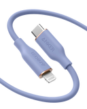 Anker <b>641</b> USB-C to Lightning Cable (Flow, 3 ft Silicone)