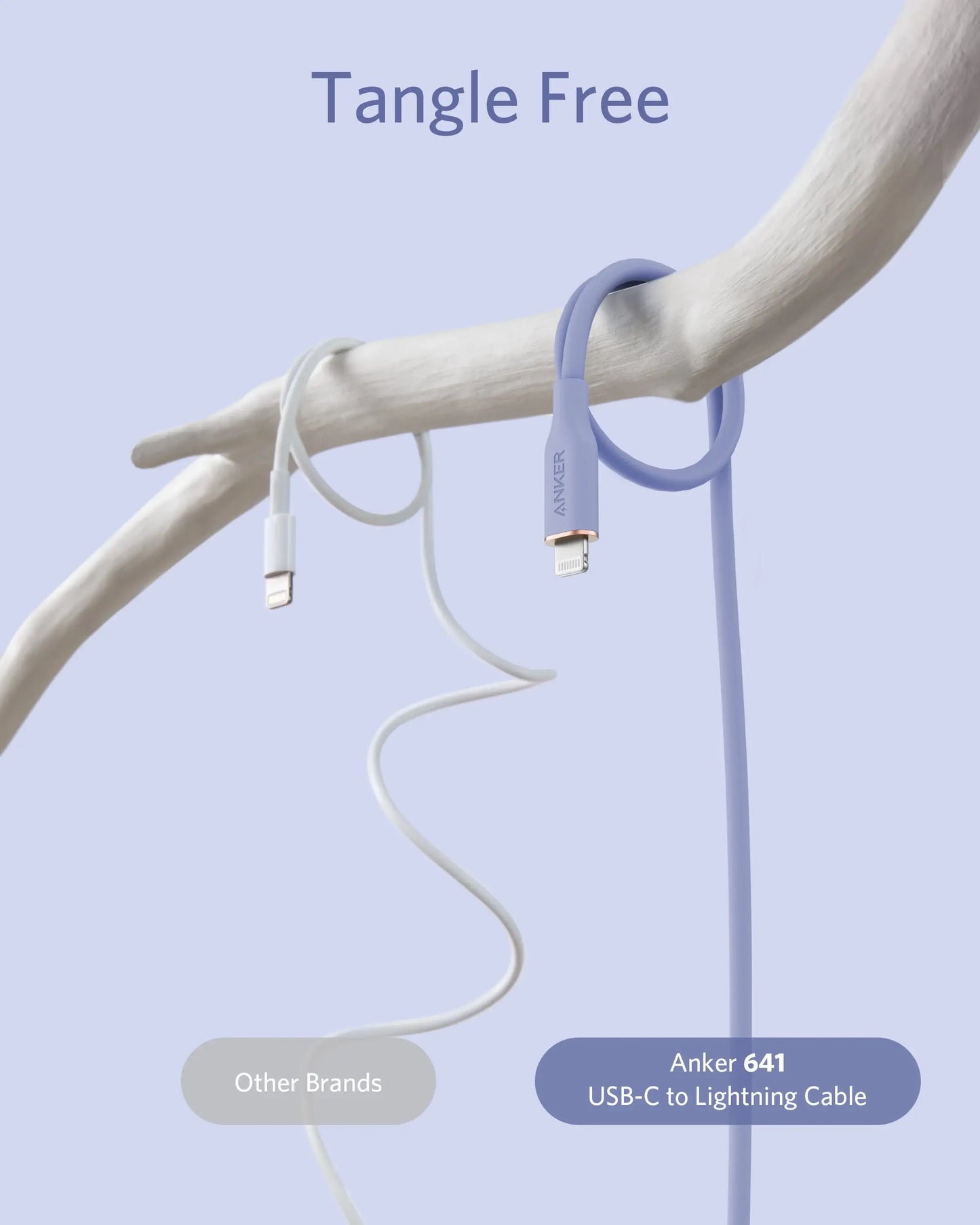 Anker <b>641</b> USB-C to Lightning Cable (Flow, 3 ft Silicone) - Anker - Flyclothing LLC