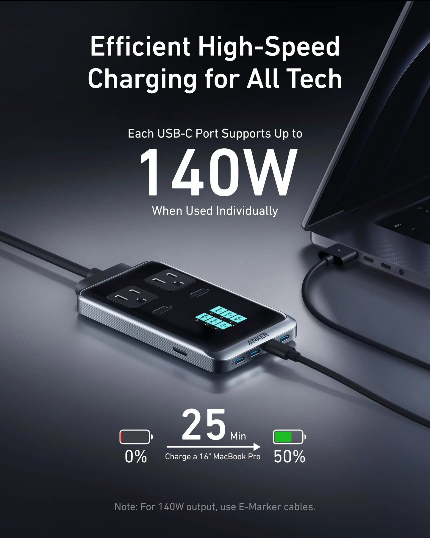 Anker Prime Charging Station (8-in-1, 240W) - Anker - Flyclothing LLC