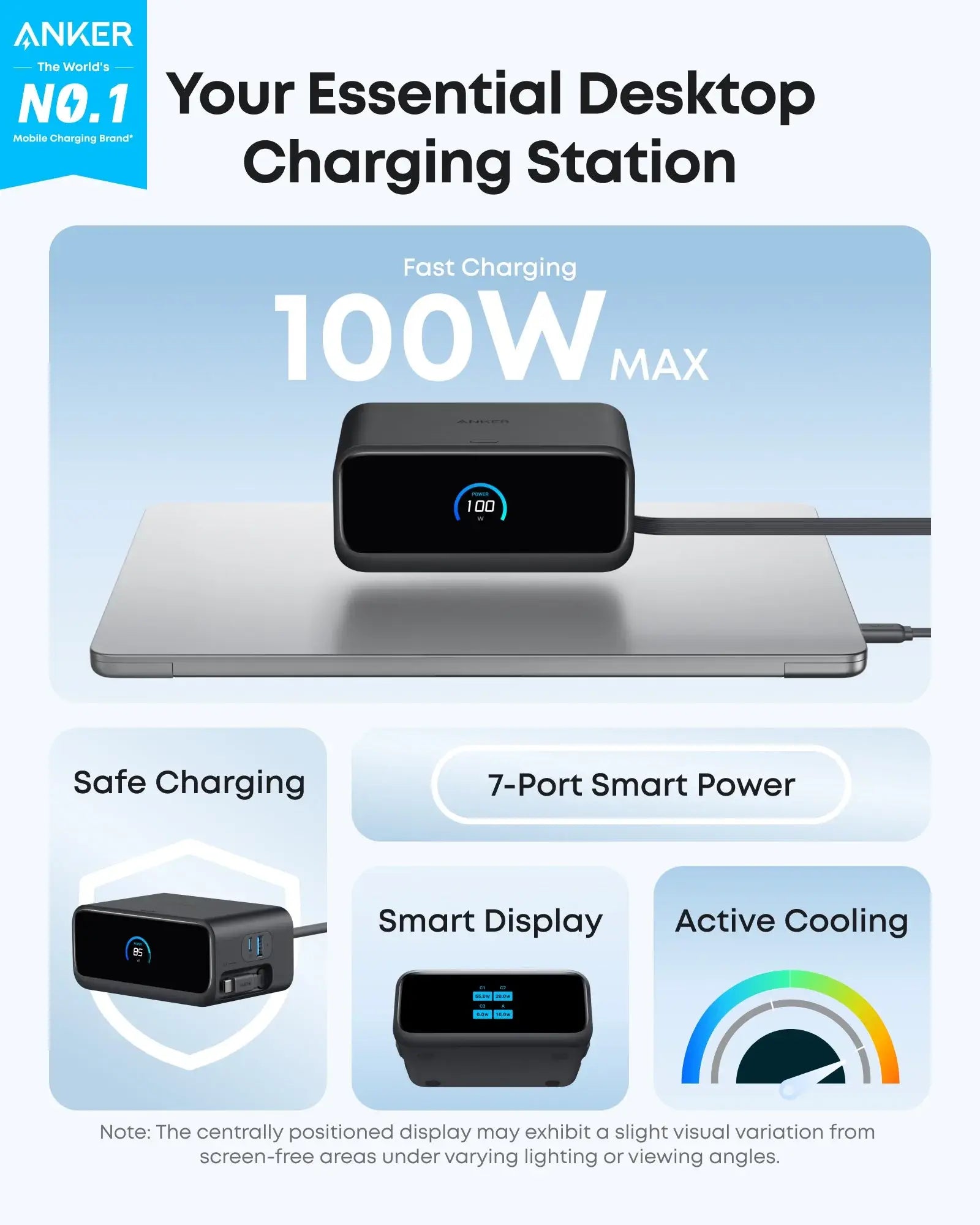 Anker Nano Charging Station (7-in-1, 100W) - Anker - Flyclothing LLC