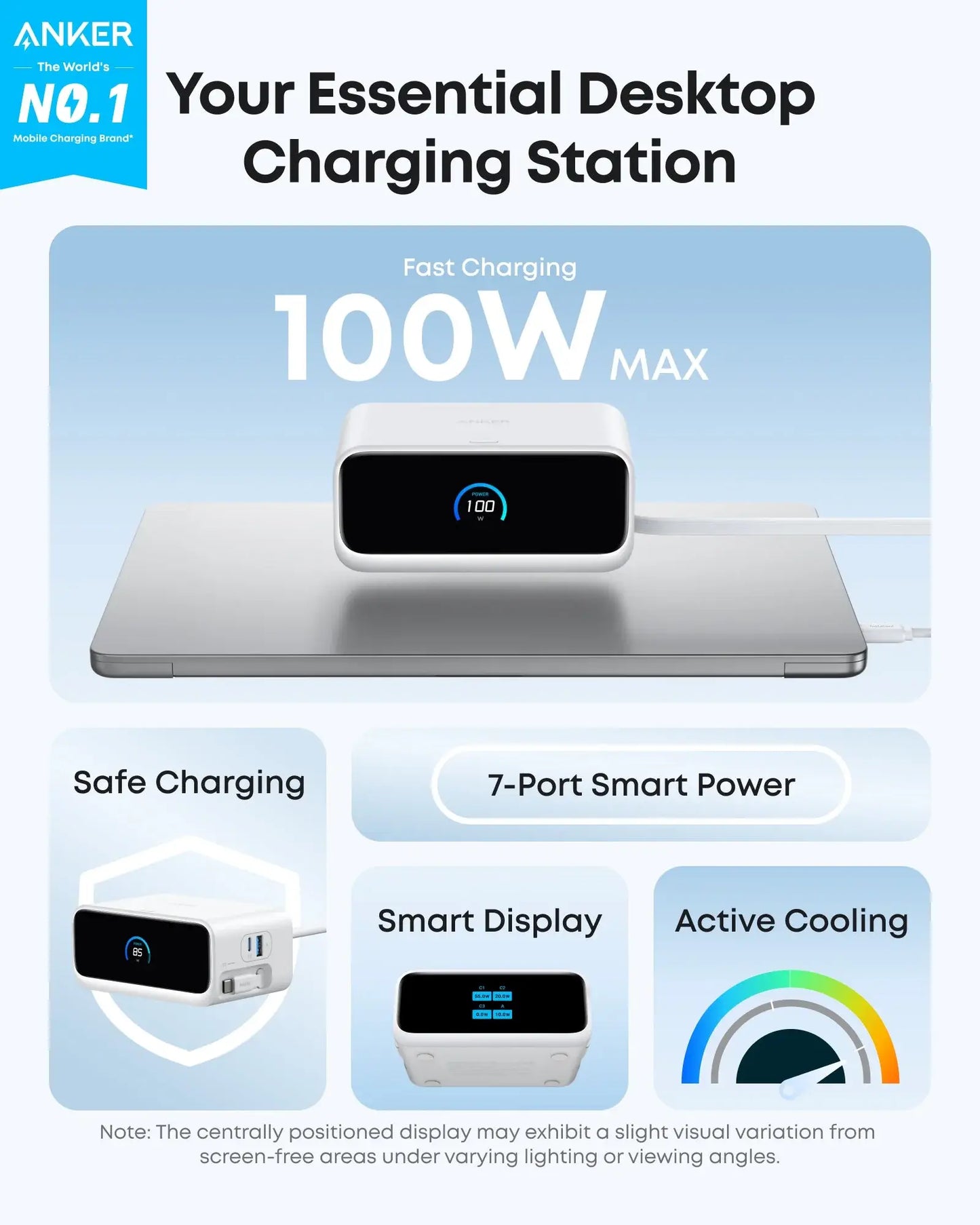 Anker Nano Charging Station (7-in-1, 100W) - Anker - Flyclothing LLC