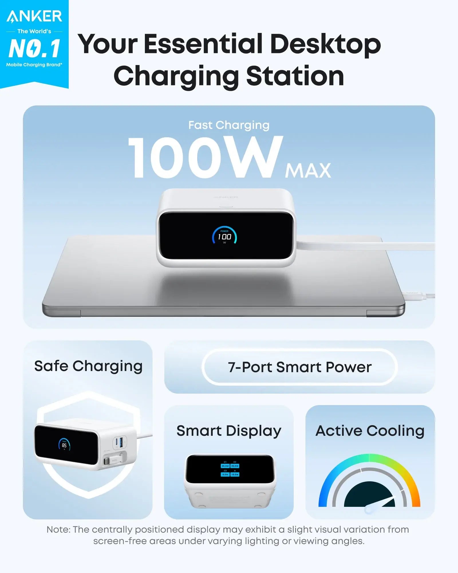 Anker Nano Charging Station (7-in-1, 100W) - Anker - Flyclothing LLC