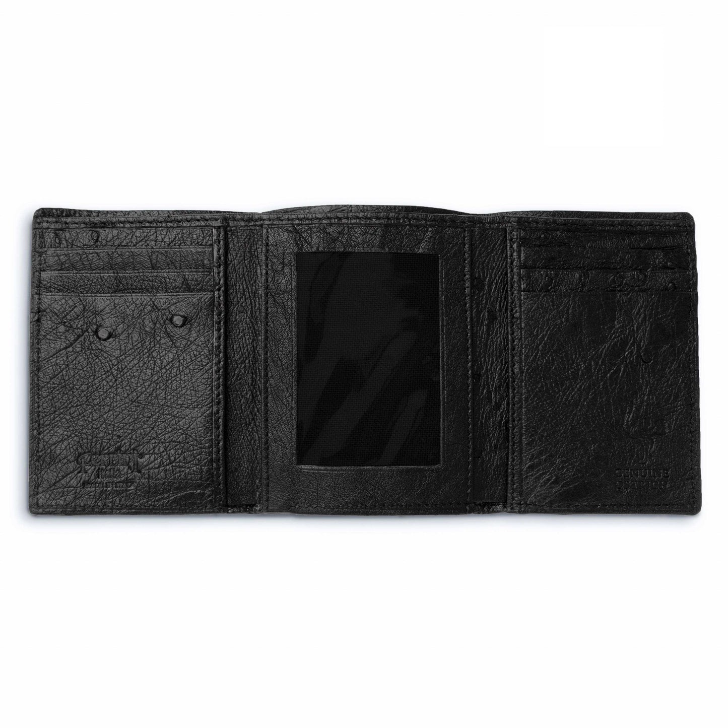 Ferrini USA Full Quill Ostrich Hipster Wallets - Ferrini USA - Flyclothing LLC