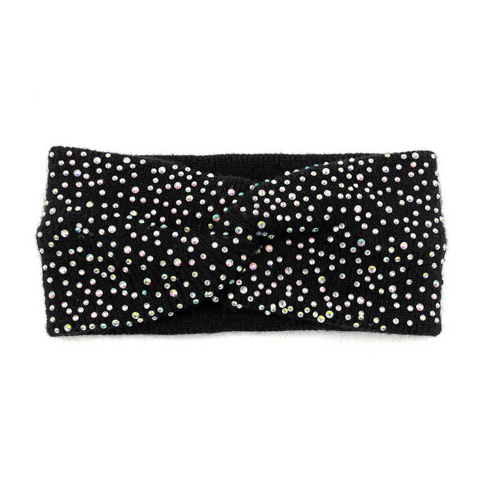 Bling Knot Earmuff Headband - Madeline Love - Flyclothing LLC