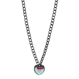 Heart Stone Pendant Necklace - Madeline Love - Flyclothing LLC
