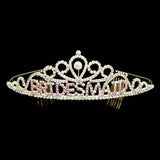 Bridesmaid Rhinestone Pave Party Tiara - Madeline Love - Flyclothing LLC