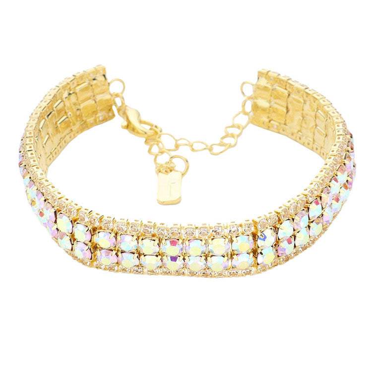 Bubble Stone Evening Bracelet - Madeline Love - Flyclothing LLC