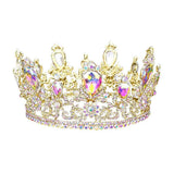 Glass Crystal Pageant Queen Tiara - Madeline Love - Flyclothing LLC