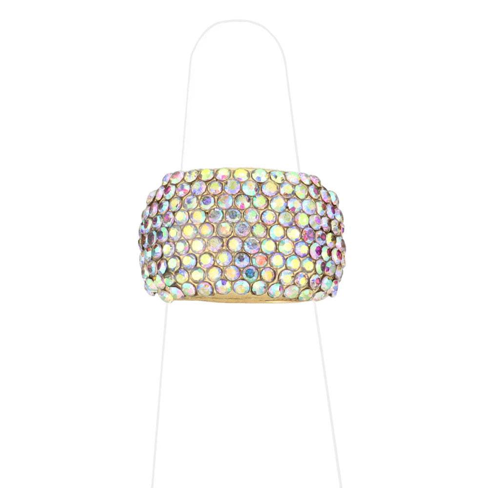 Rhinestone Embellished Stretch Ring - Madeline Love - Flyclothing LLC