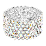 Bubble Stone Stretch Evening Bracelet - Madeline Love - Flyclothing LLC