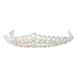 Crystal Teardrop Cluster Pageant Queen Tiara - Madeline Love - Flyclothing LLC
