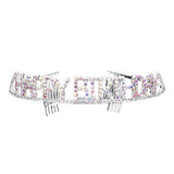 Happy Birthday Rhinestone Pave Party Tiara - Madeline Love - Flyclothing LLC