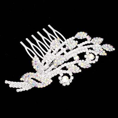 Rhinestone Sprout Hair Comb - Madeline Love - Flyclothing LLC