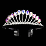 Teardrop Stone Accented Princess Tiara - Madeline Love - Flyclothing LLC