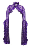Daisy Corsets Purple Lace Shrug Bolero Jacket - Daisy Corsets - Flyclothing LLC