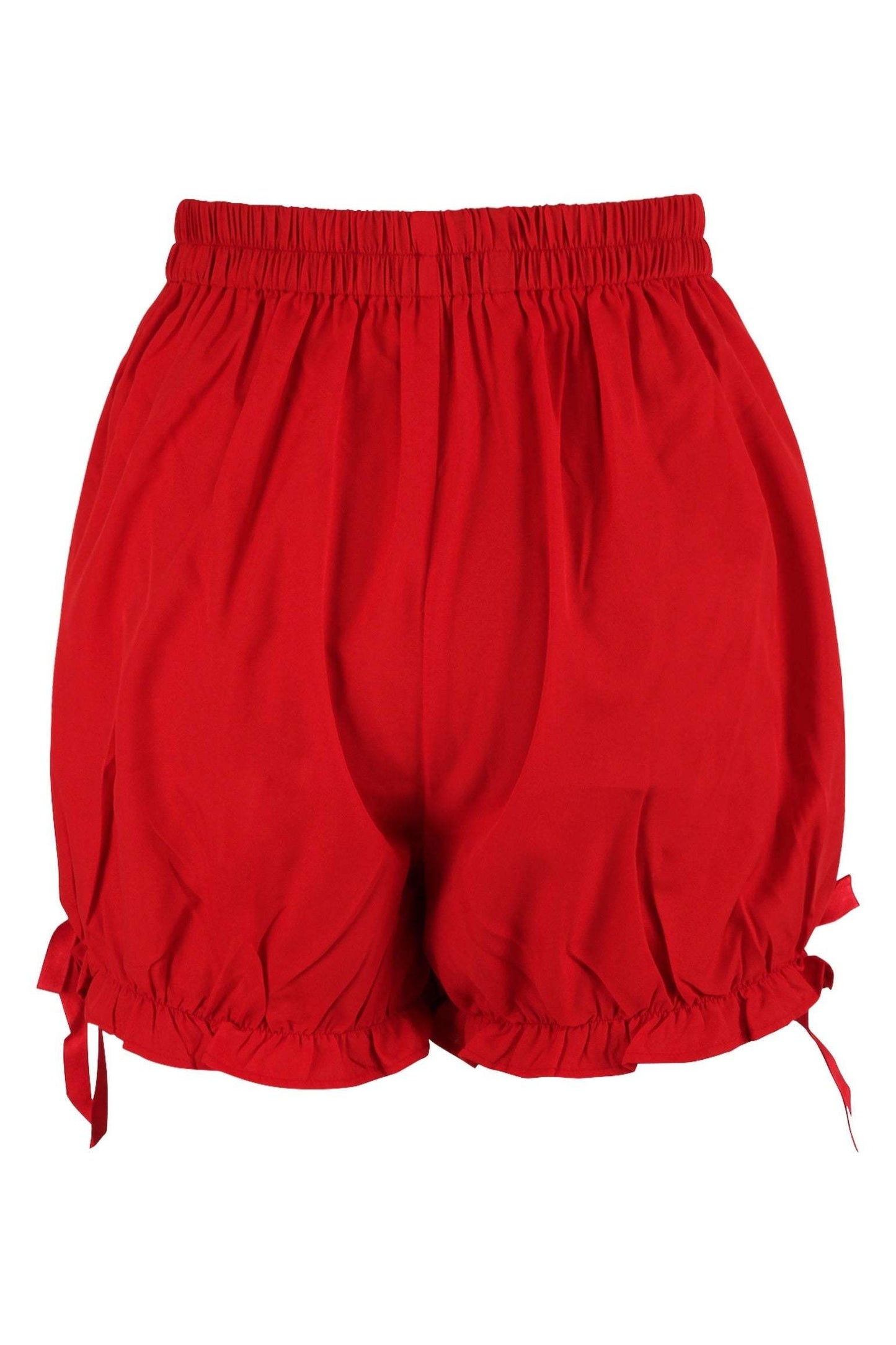 Daisy Corsets Red Cotton Bloomers - Daisy Corsets - Flyclothing LLC
