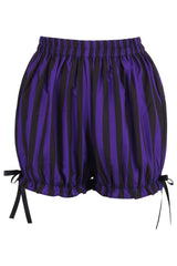 Daisy Corsets Purple/Black Striped Bloomers - Daisy Corsets - Flyclothing LLC