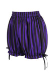 Daisy Corsets Purple/Black Striped Bloomers - Daisy Corsets