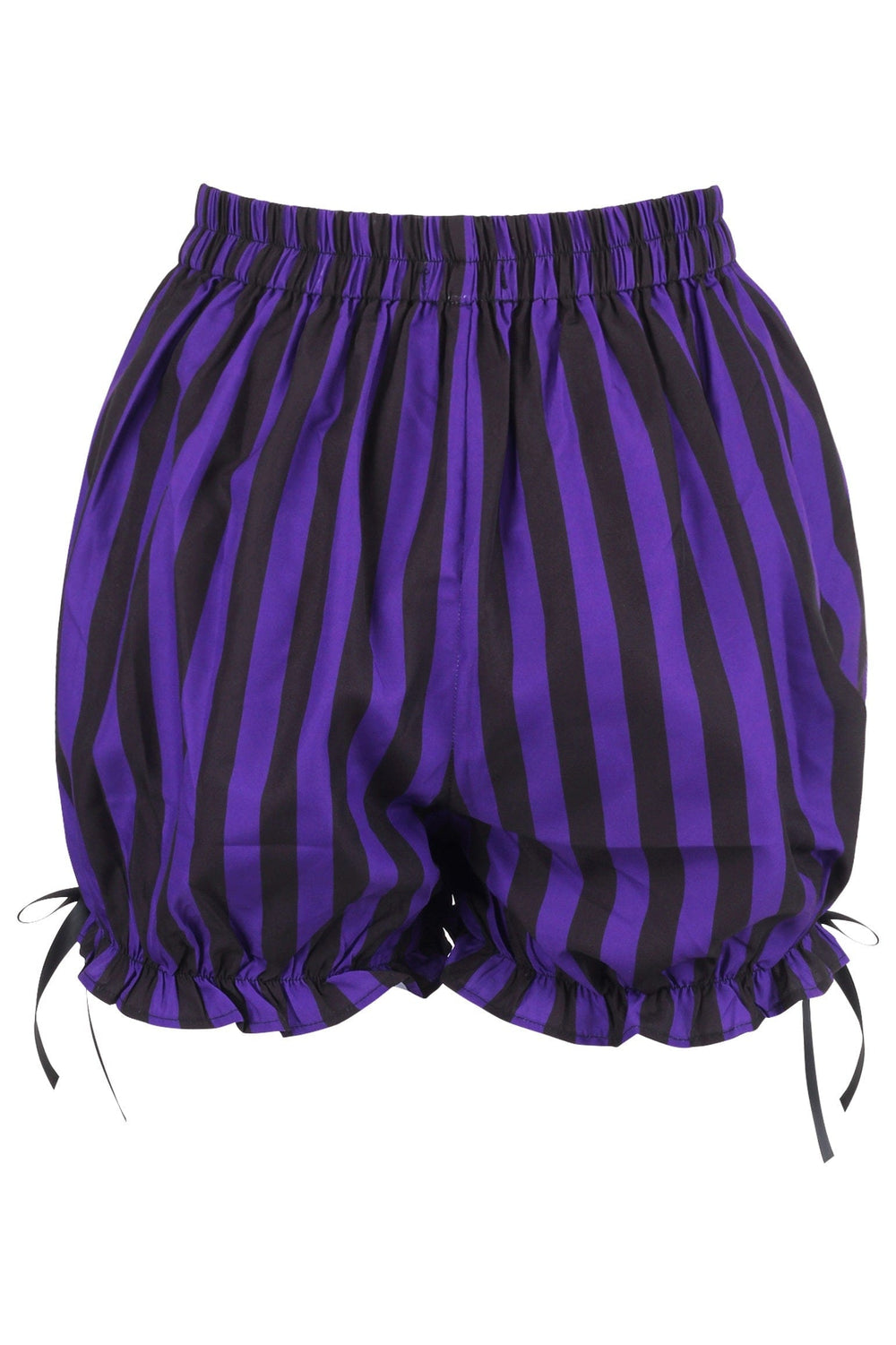 Daisy Corsets Purple/Black Striped Bloomers - Daisy Corsets